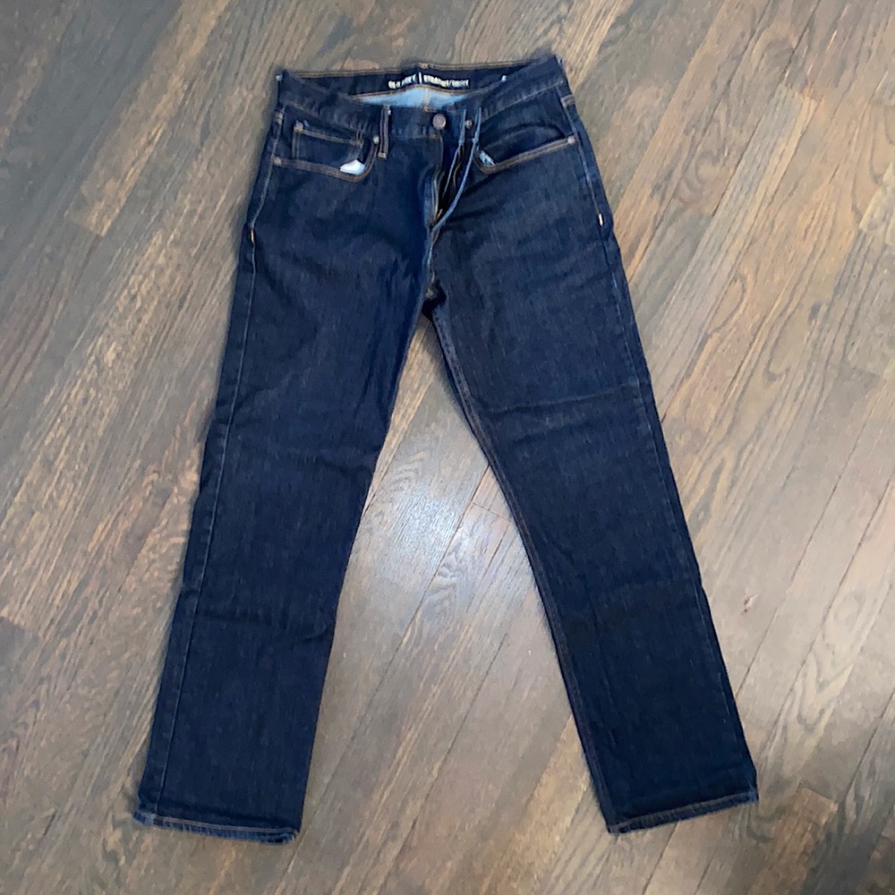 Old Navy Straight Fit Blue Jeans